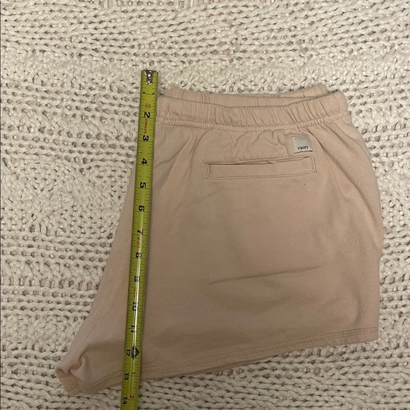 Vuori Tan Peach Women's Athletic Shorts - Picture 3 of 3